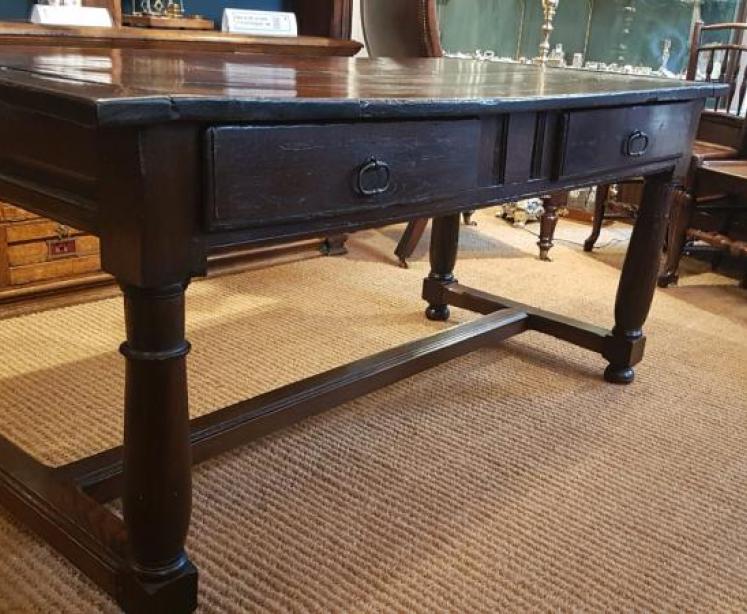 George II Oak Refectory Table.c.1740  - Image 5