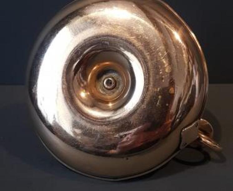 George III Brass Chamber Stick  - Image 2