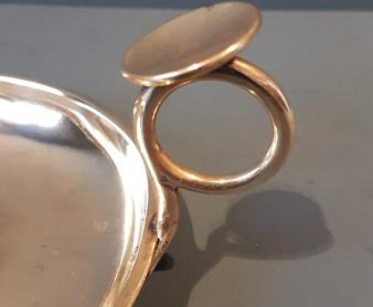 George III Brass Chamber Stick  - Image 6