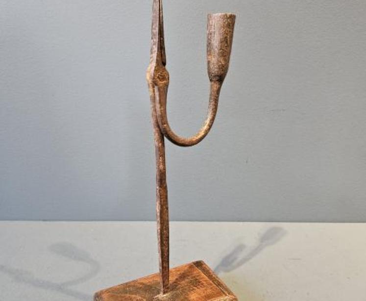 George II Rush Nip and Candle Stick - Image 2