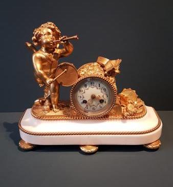 Fine Quality Victorian Ormolu Mantel Clock