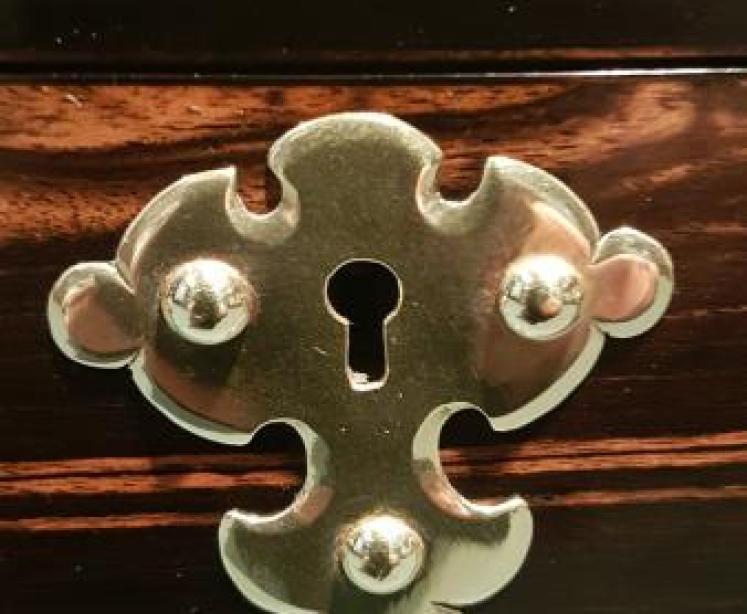 Victorian Coromandel Stationary and Letter Box - Image 5