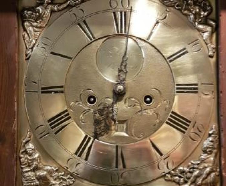 George III Oak Fisher of Preston Longcase Clock - Image 2