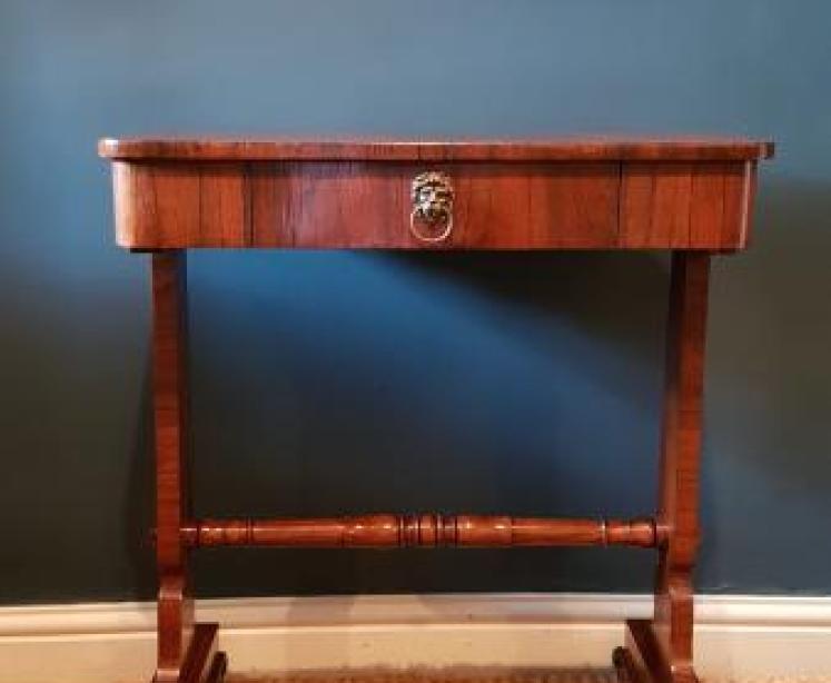 Regency Rosewood Lamp Table - Image 1