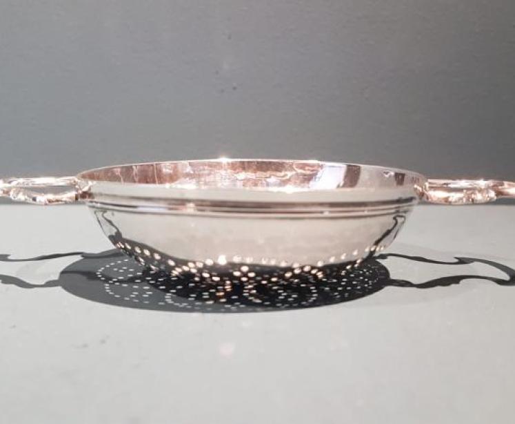 Early George II Silver Lemon Squeezer - Image 1