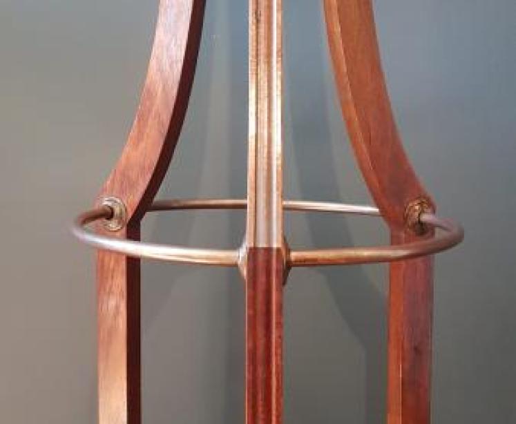 Arts and Crafts Oak Hall Stand - Image 2