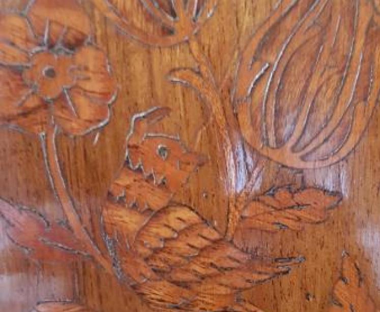 Superb Victorian Inlaid Walnut Weight Driven Grandmother Clock - Image 7