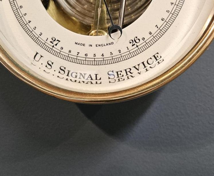 Edwardian US Signal Service Barometer  - Image 3