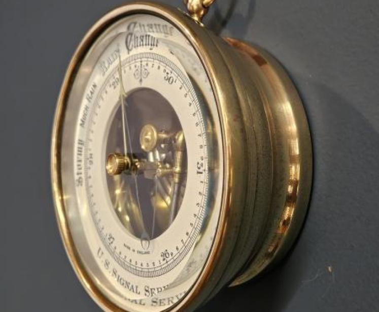 Edwardian US Signal Service Barometer  - Image 5