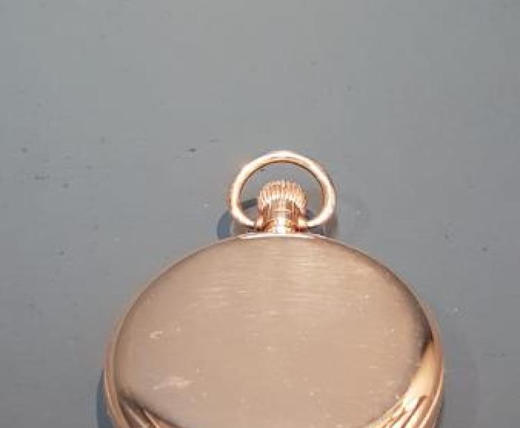 Immaculate 9ct Gold Hunter Pocket Watch - Image 2