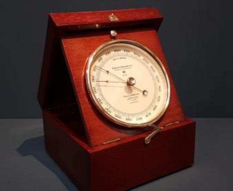 Short & Mason Military Presentation Barometer - Image 1