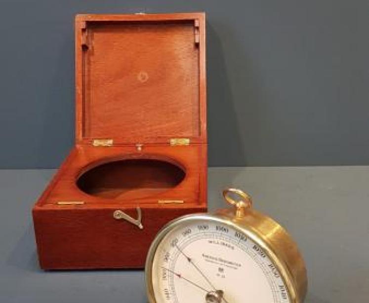 Short & Mason Military Presentation Barometer - Image 4