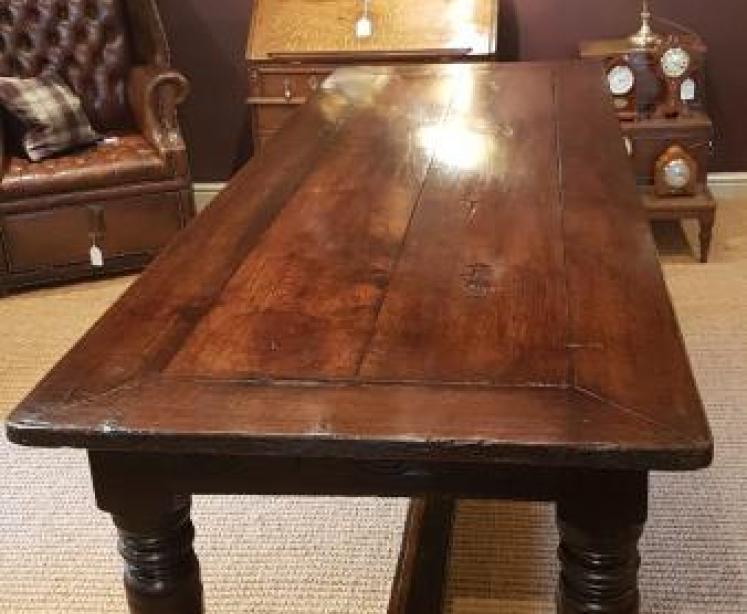 Early Period Oak 10 Seater Refectory Table c.1690  - Image 3