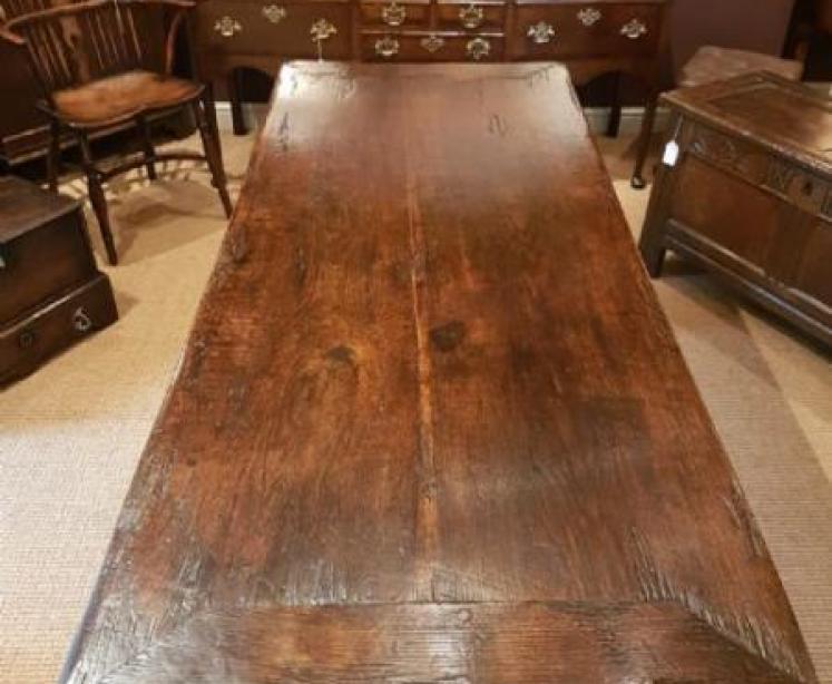 Period Oak Refectory Table - Image 2