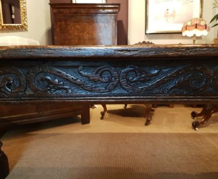 Period Oak Refectory Table - Image 3