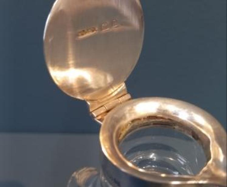 George V Period Silver Whisky Noggin Decanter - Image 3