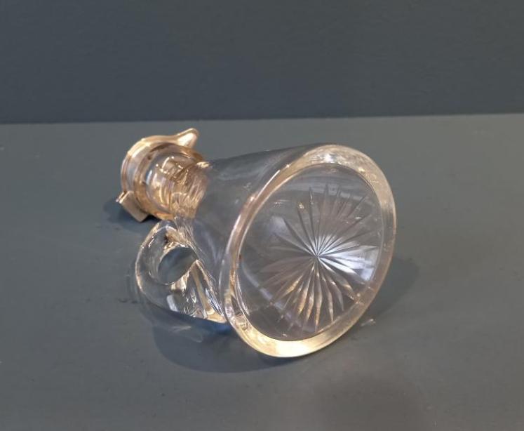 George V Period Silver Whisky Noggin Decanter - Image 6