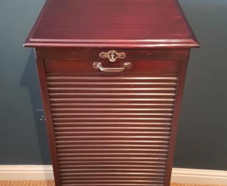 1920's Mahogany Fall Front File Cabinet - Image 6