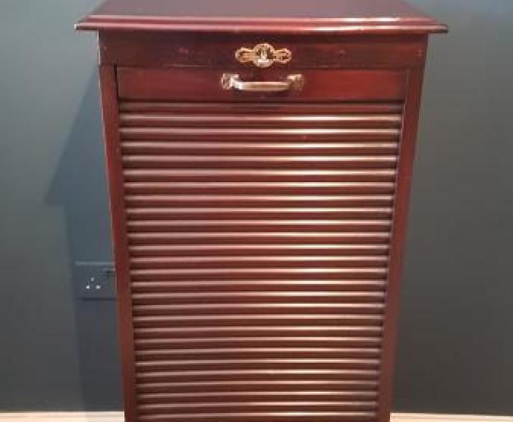 1920's Mahogany Fall Front File Cabinet - Image 7