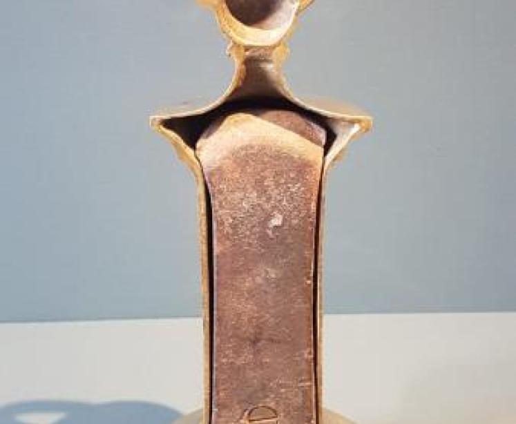 Victorian Cast Brass Country House Door Stop - Image 2