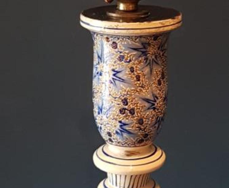 Large Kashmiri Table Lamp - Image 2