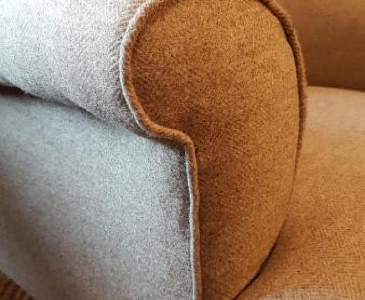 Large Victorian Wing Back Arm Chair - Image 3