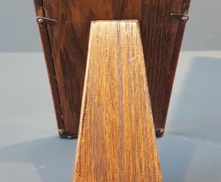 George V Arched Top Silver Photo Frame - Image 4