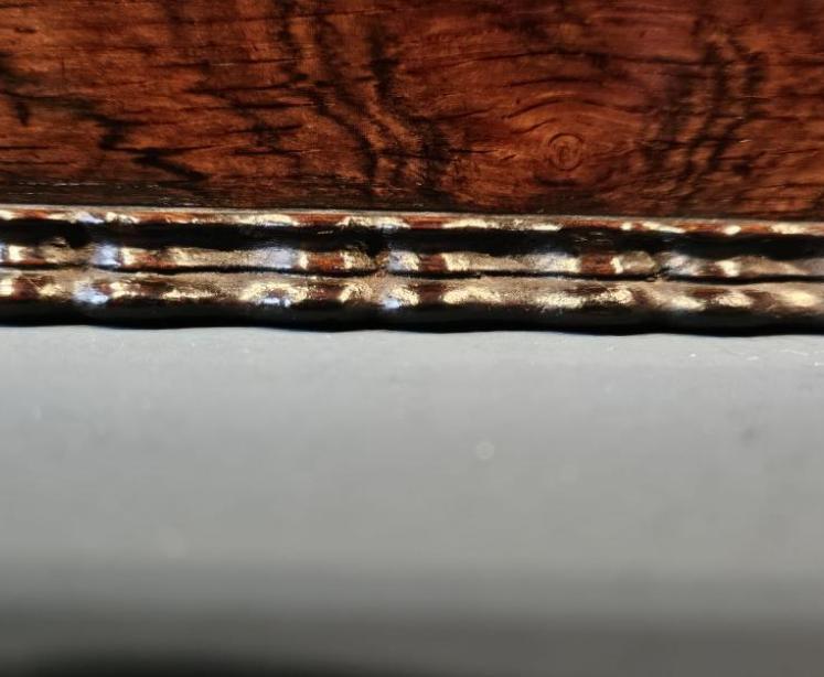 Early Victorian Inlaid Rosewood Box - Image 6