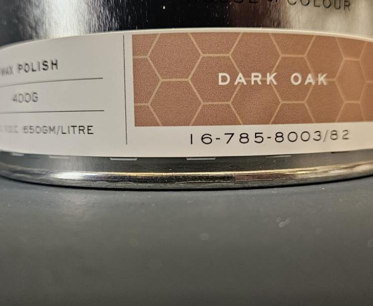 Mylands Fine Quality Wax Polish - Dark Oak - Image 2