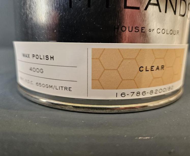 Mylands Fine Quality Wax Polish - Clear - Image 2
