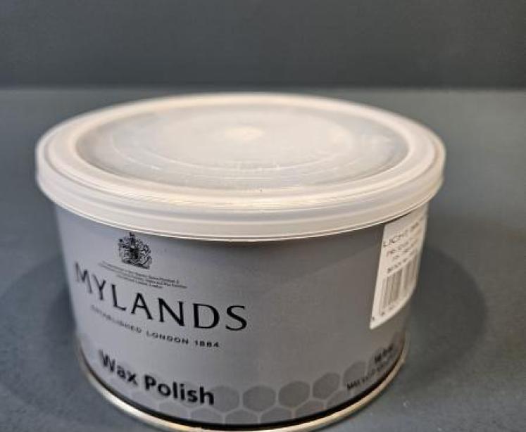 Mylands Fine Quality Wax Polish - Light Brown - Image 1