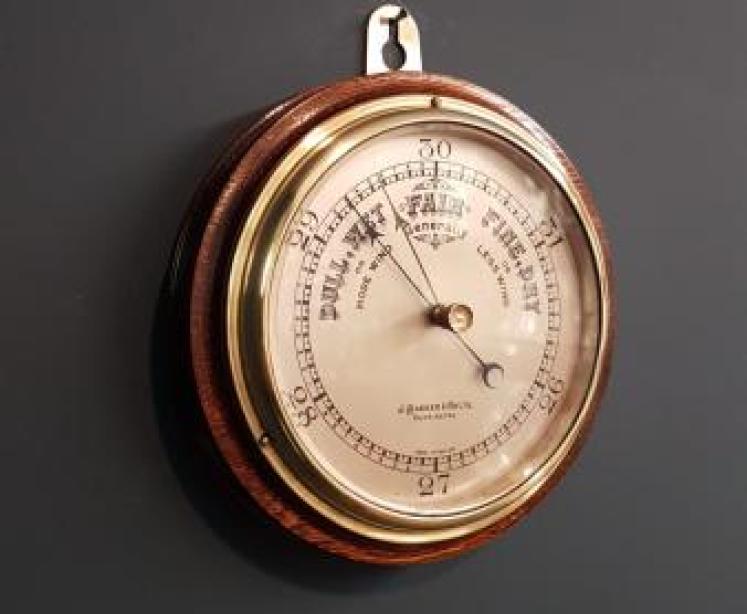 Victorian Barkers Kensington Barometer  - Image 4