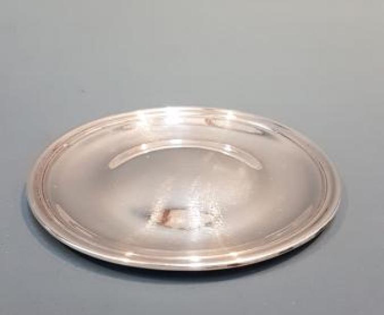 Georgian Edinburgh Silver Wine Funnel Stand - Image 1