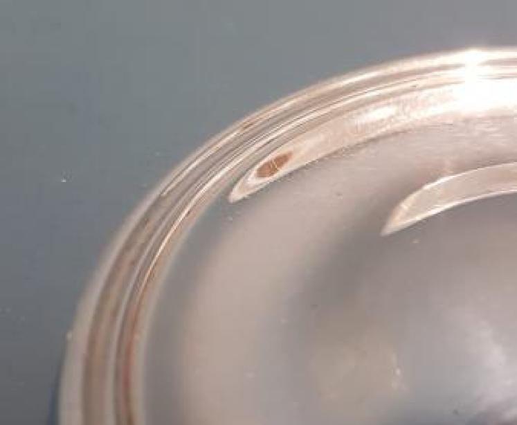 Georgian Edinburgh Silver Wine Funnel Stand - Image 3