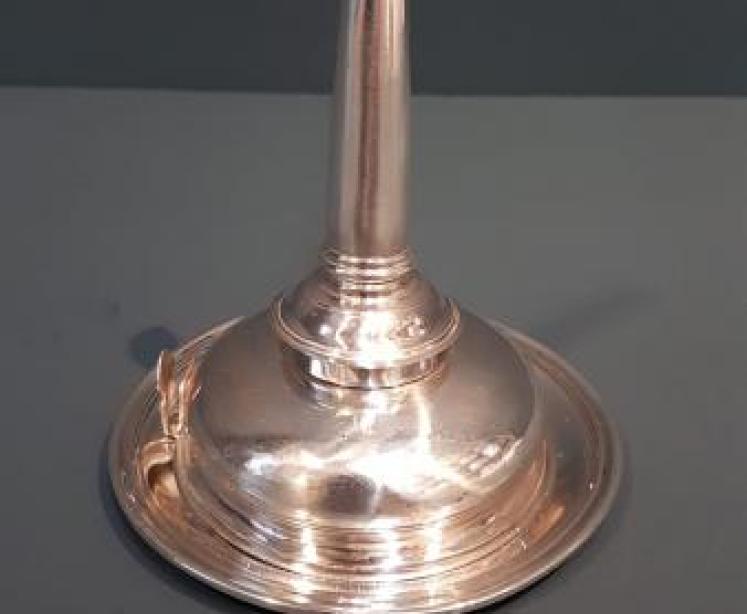 Georgian Edinburgh Silver Wine Funnel Stand - Image 7
