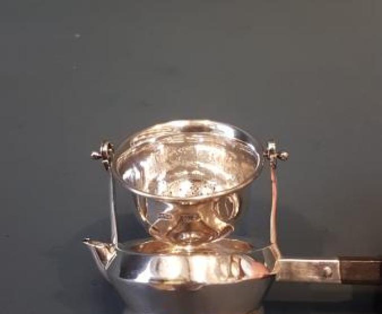 Aspreys Edwardian Silver Tea Strainer - Image 2