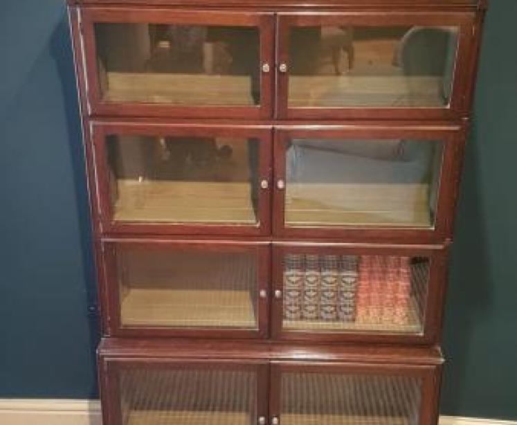 Oak Barristers Bookcase - Image 6