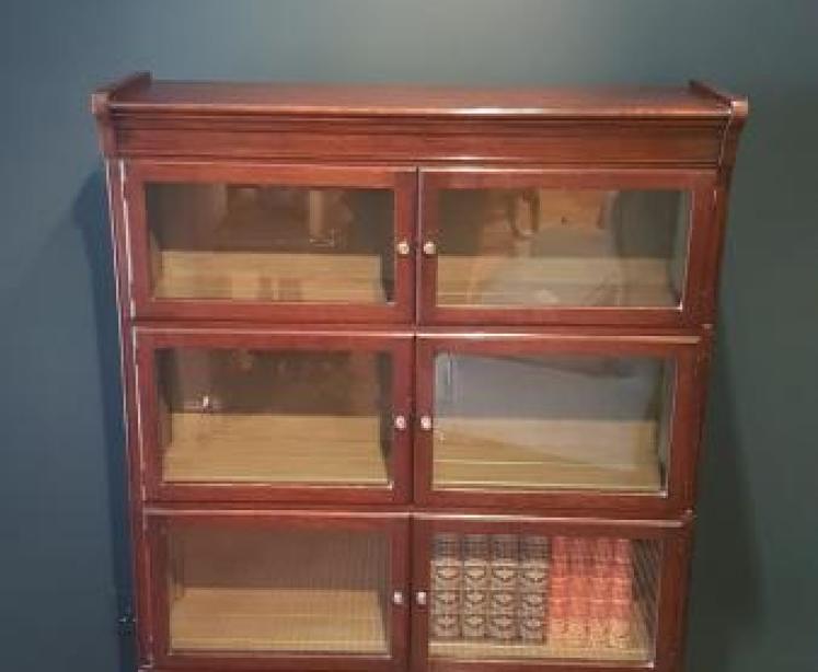 Oak Barristers Bookcase - Image 7