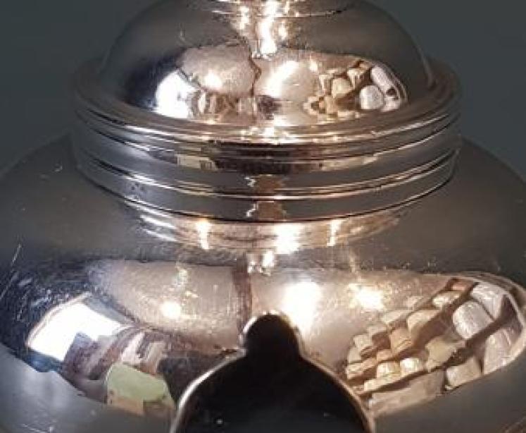 George III Silver Wine Funnel - Image 7