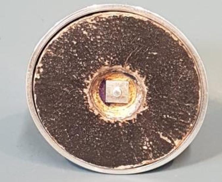 George V Period Silver Bell Money Box  - Image 4