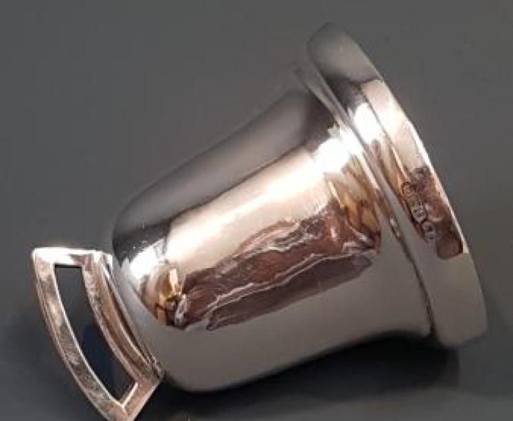 George V Period Silver Bell Money Box  - Image 6