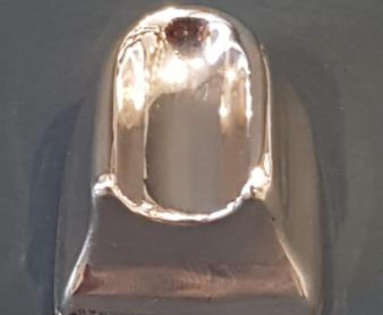 Solid Silver Nail Manicurists Finger Rest - Image 2