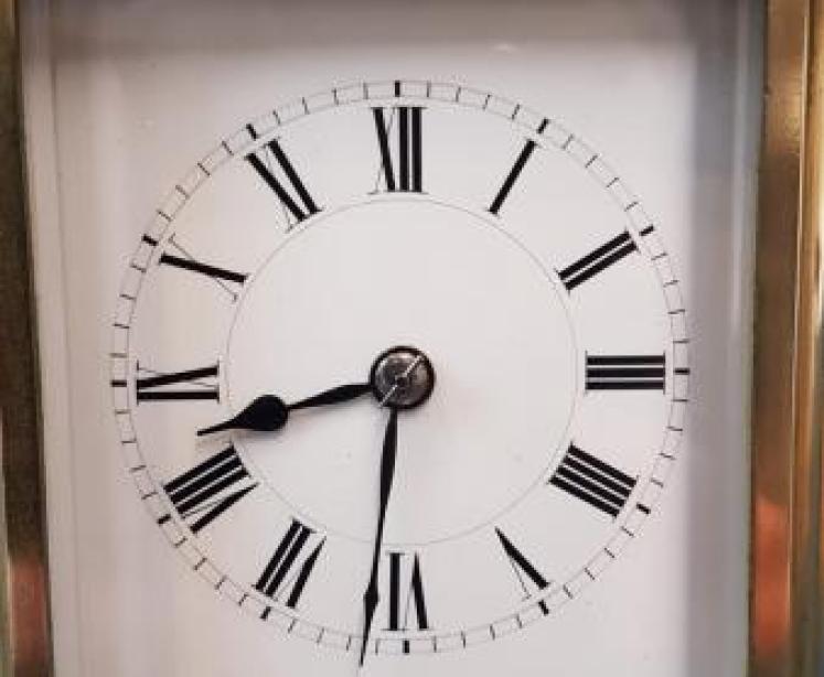 Victorian Carriage Clock With Gong Chiming - Image 5