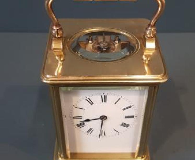 Victorian Carriage Clock With Gong Chiming - Image 7