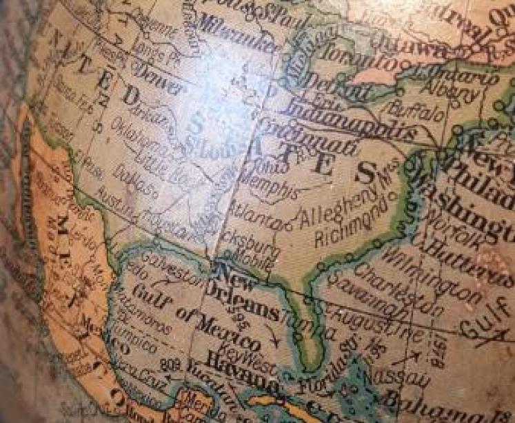 Immaculate 1930's Geographia 10" Globe - Image 6