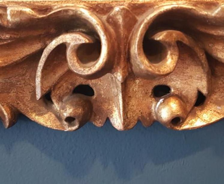 Victorian Timber Gilt Mirror  - Image 3