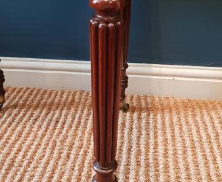 Regency Figured Mahogany Lamp Table - Image 6
