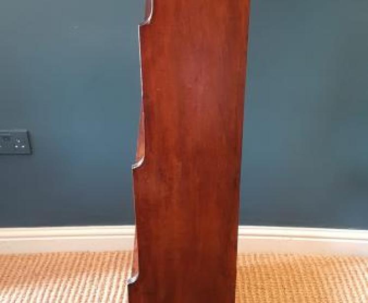 Regency Mahogany Waterfall Bookcase - Image 5