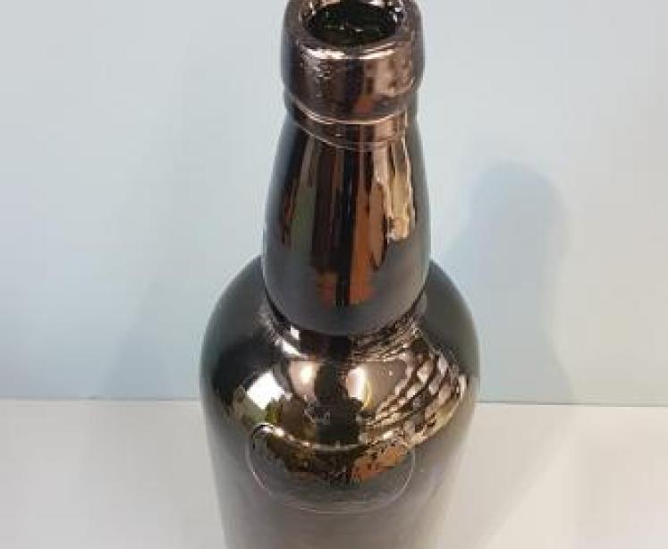 Set of 10 Large Late Victorian Sandemans Port Bottles - Image 4