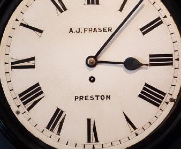 Fraser of Preston Fusee Wall Clock - Image 4